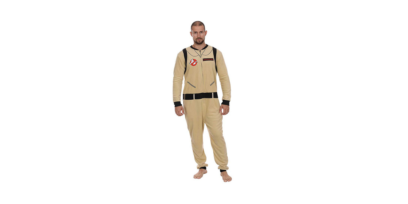 ghostbuster uniform onesie