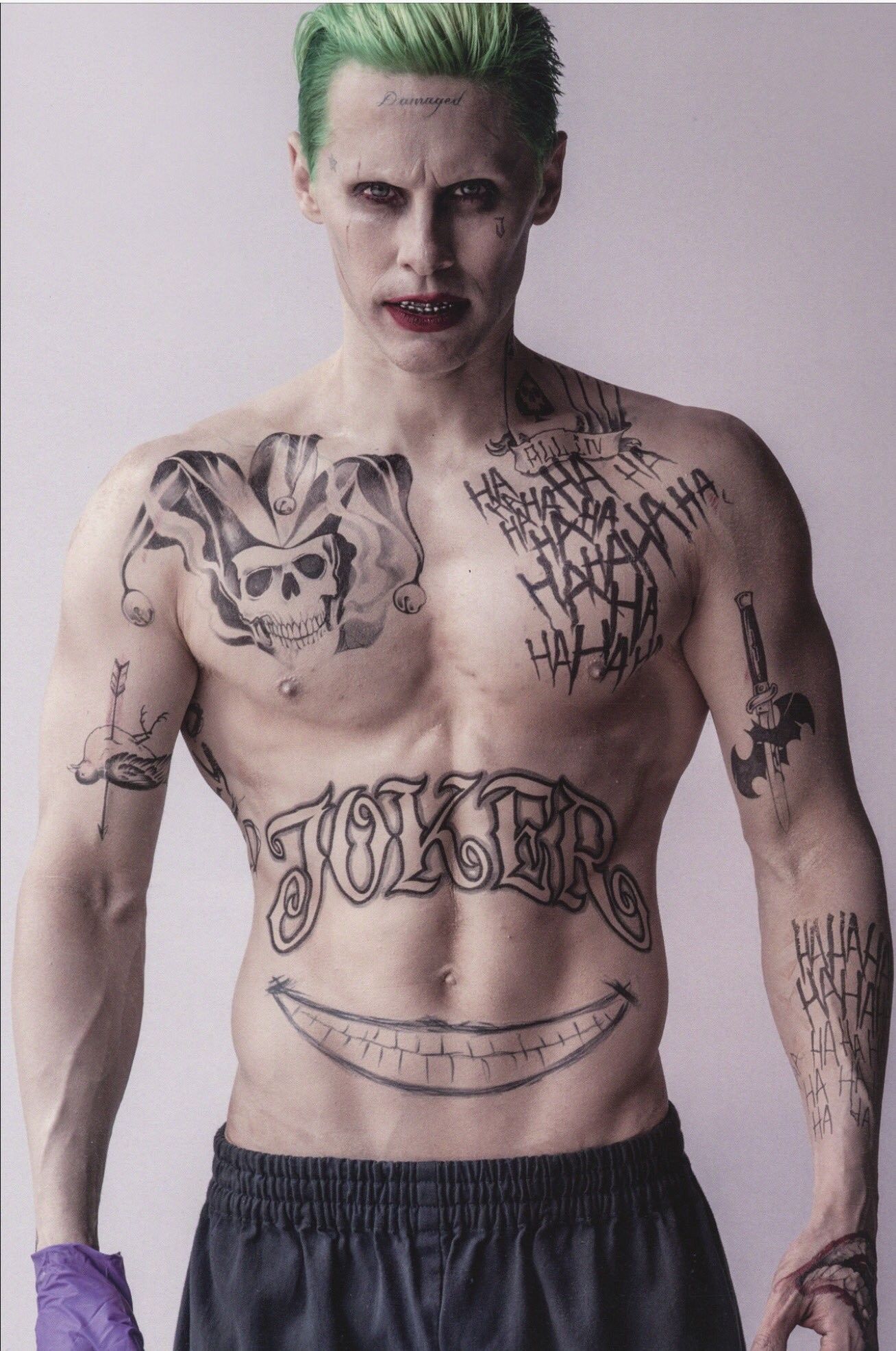 Jared Leto S Suicide Squad Joker Tattoos Explained Inerd