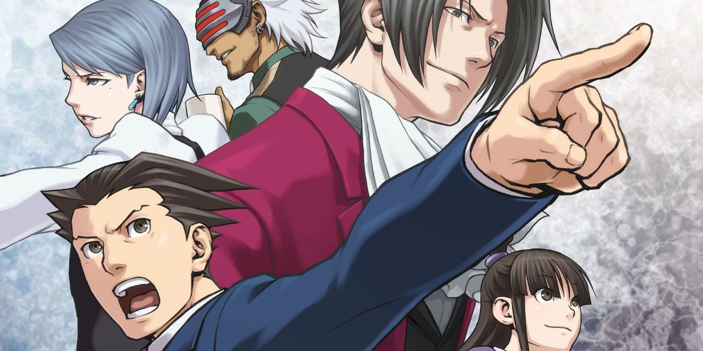 Phoenix points his finger in Phoenix Wright Ace Attorney Trilogy