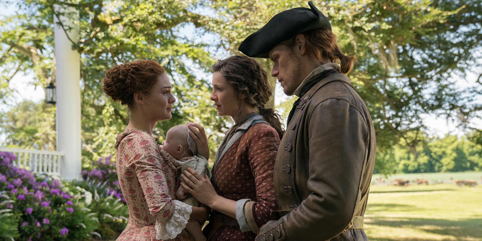 Outlander Bree, Claire and Jamie