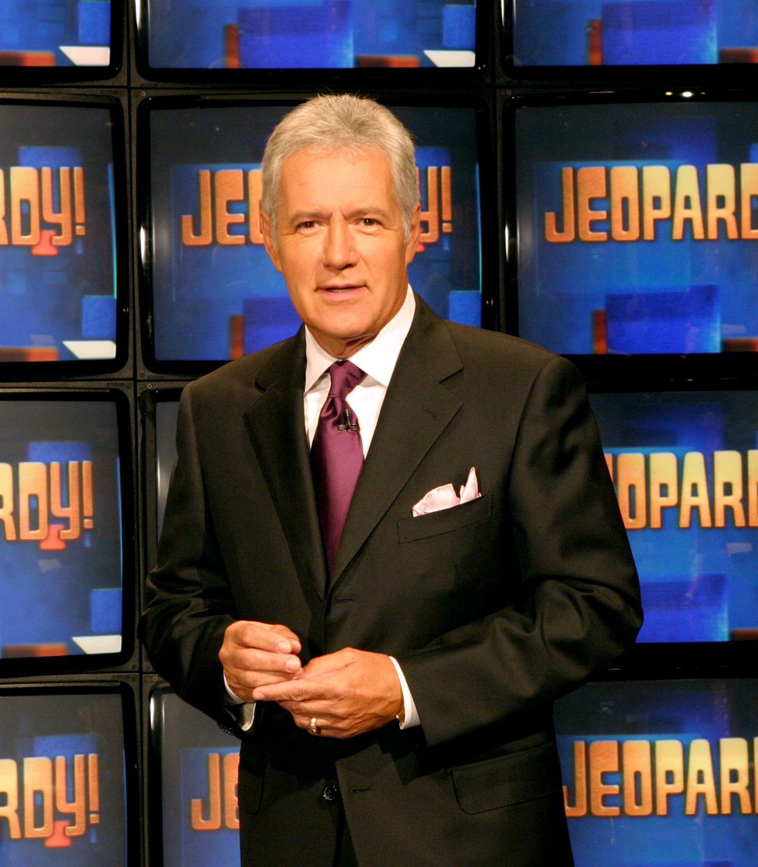Alex Trebek on Jeopardy Vertical 1