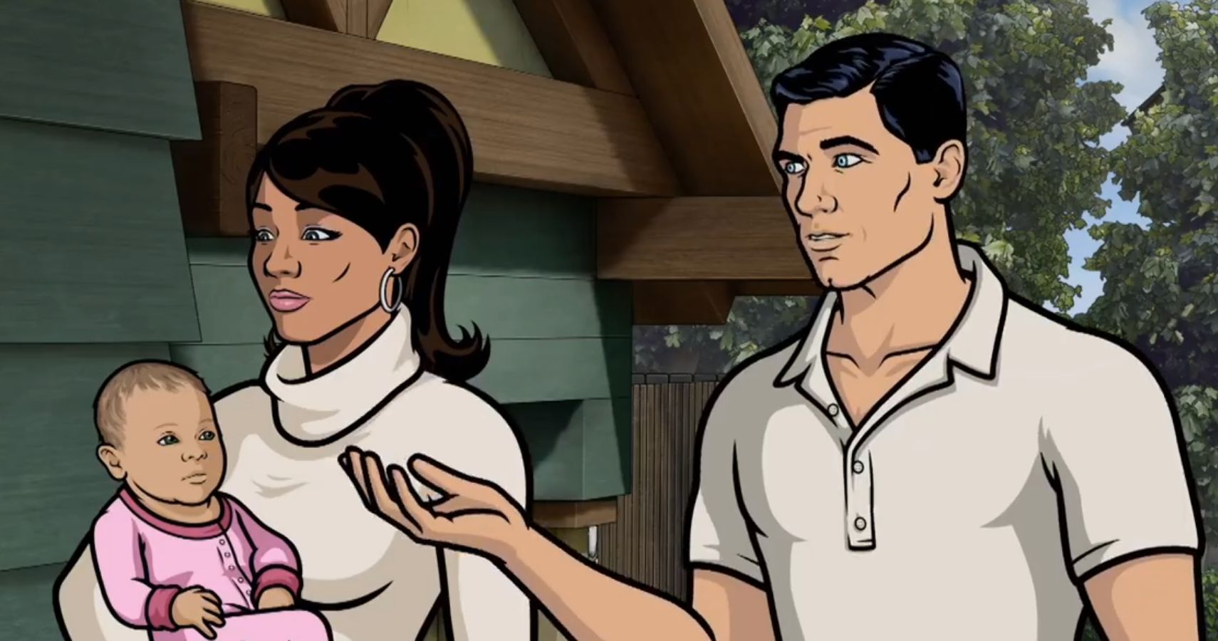 Archer: Lana and Archer family