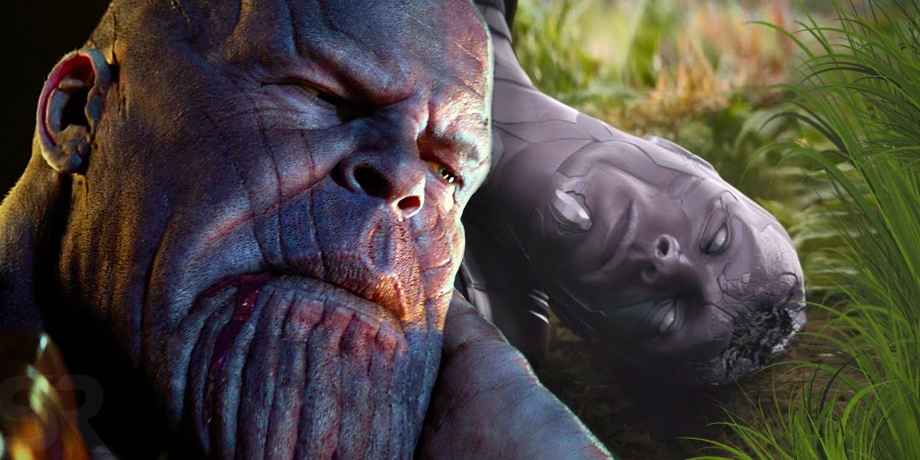Avengers Thanos and Vision Dead