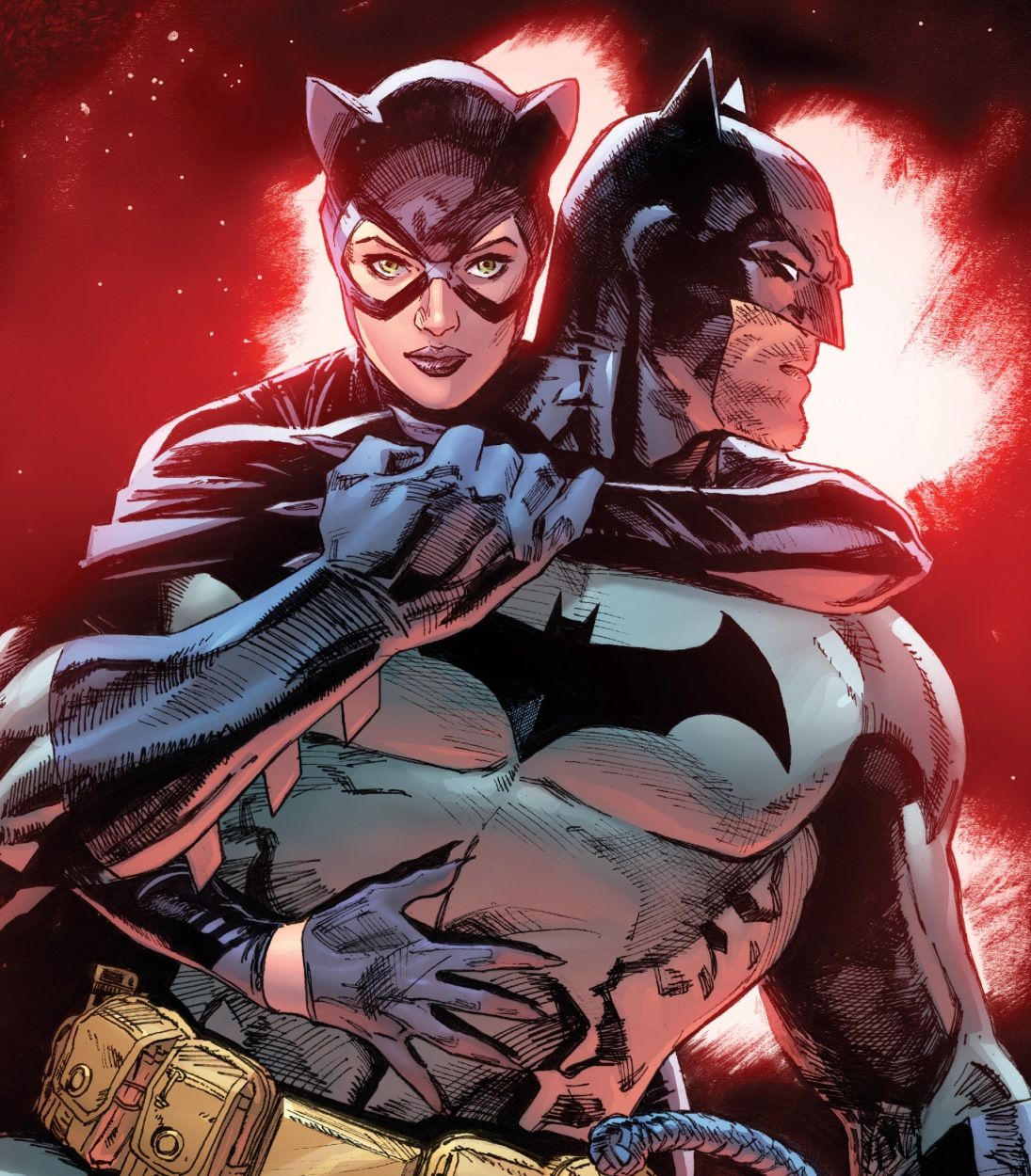 Batman Catwoman Comic Vertical