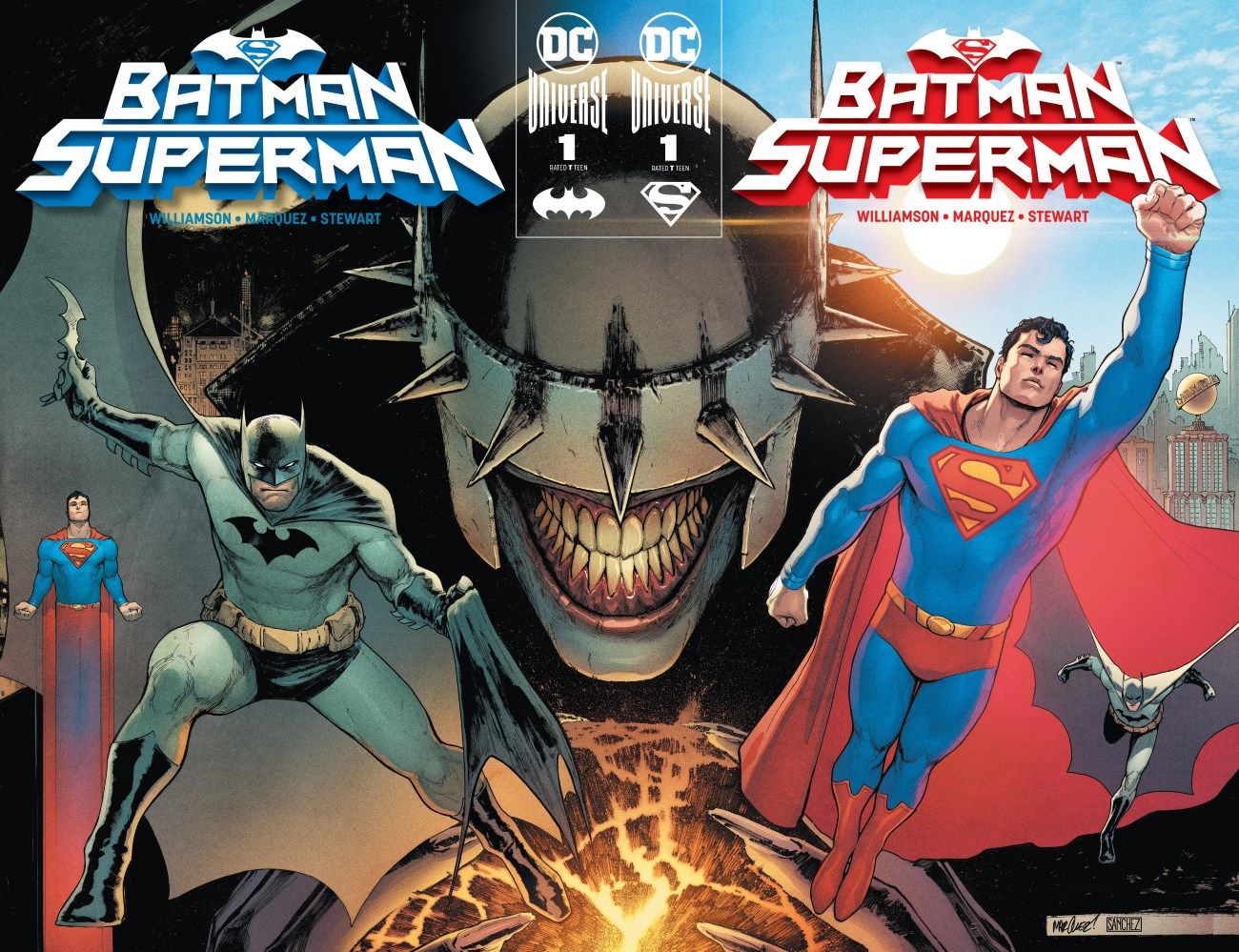 Batman Superman New DC Comic Covers