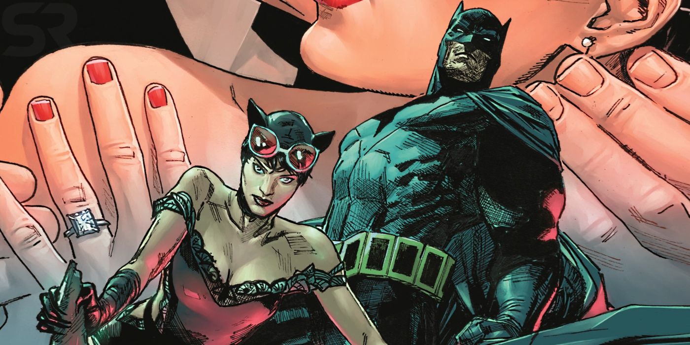 Batman and Catwoman Clay Mann