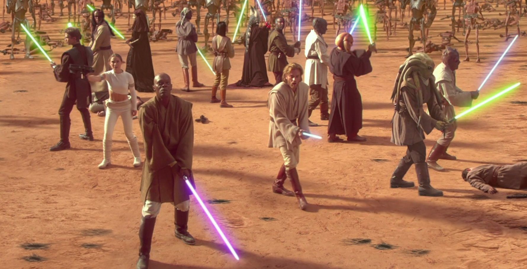 Clone Wars Battle Scenes