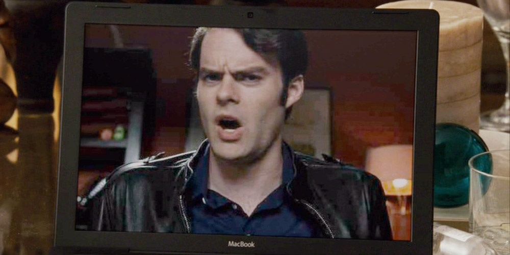 Bill Hader as Brian on skype in Forgetting Sarah Marshall