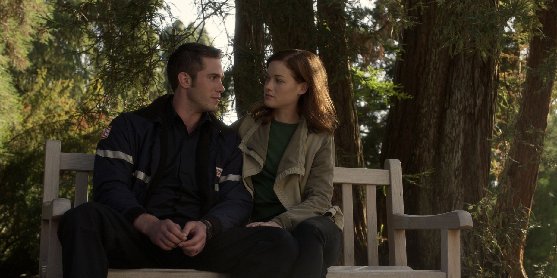 Blake Jenner and Jane Levy in What If Netflix