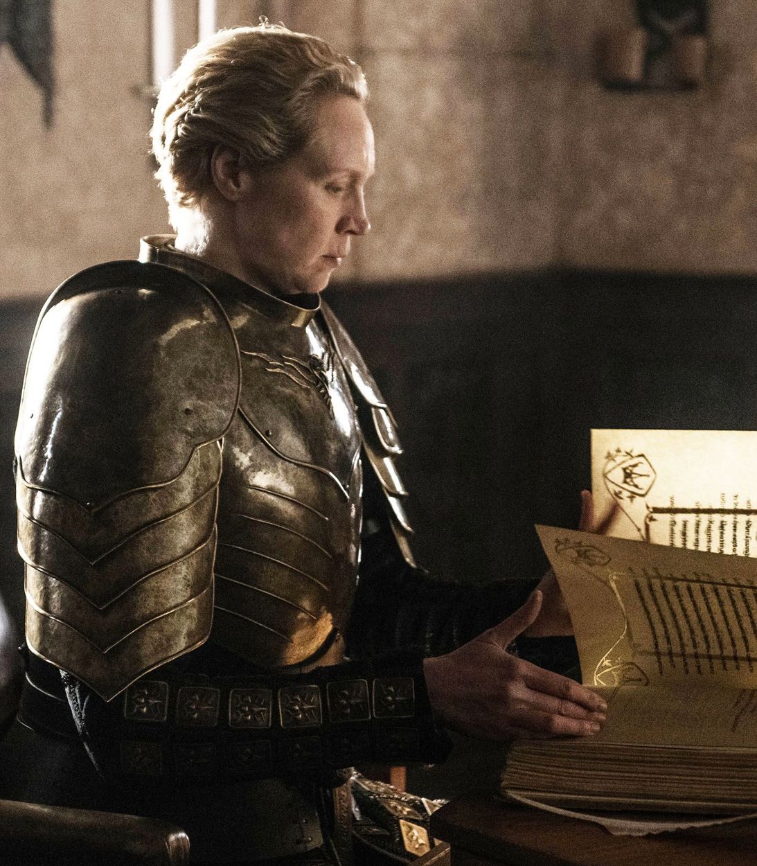 Brienne Writes about Jaime in Game of Thrones Vertical