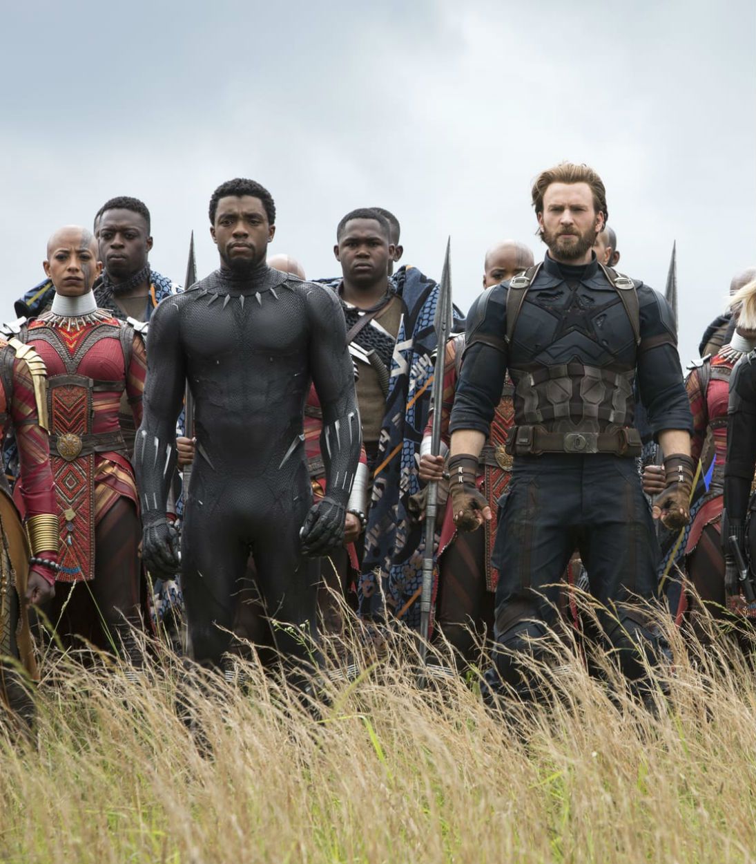 Captain America Black Panther Avengers Infinity War Vertical