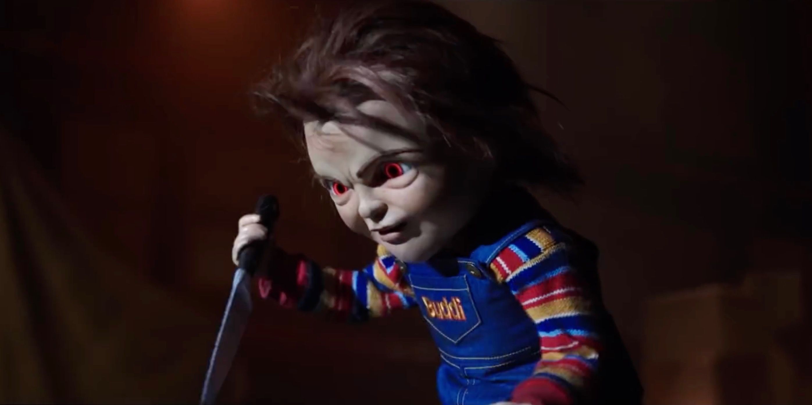 Chucky with Red Eyes in Child's Play