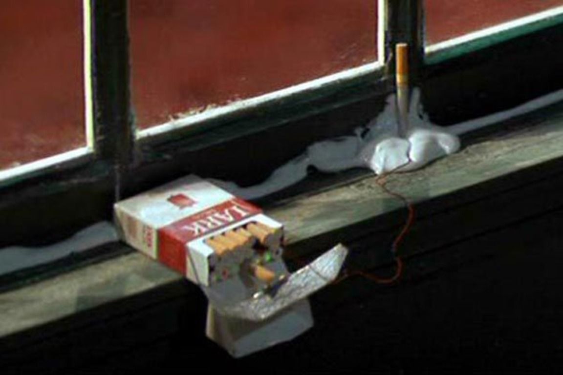 Cigarette and Toothpaste Bomb