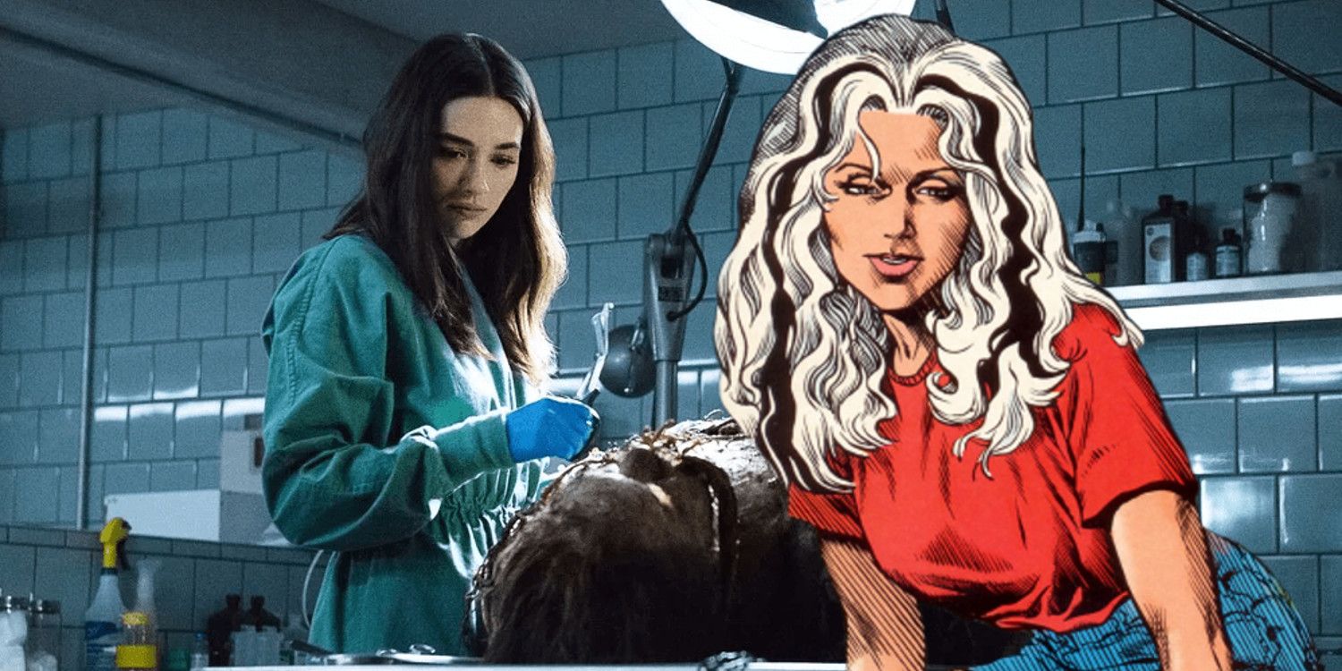 Crystal Reed is Dr. Abby Arcane in Swamp Thing