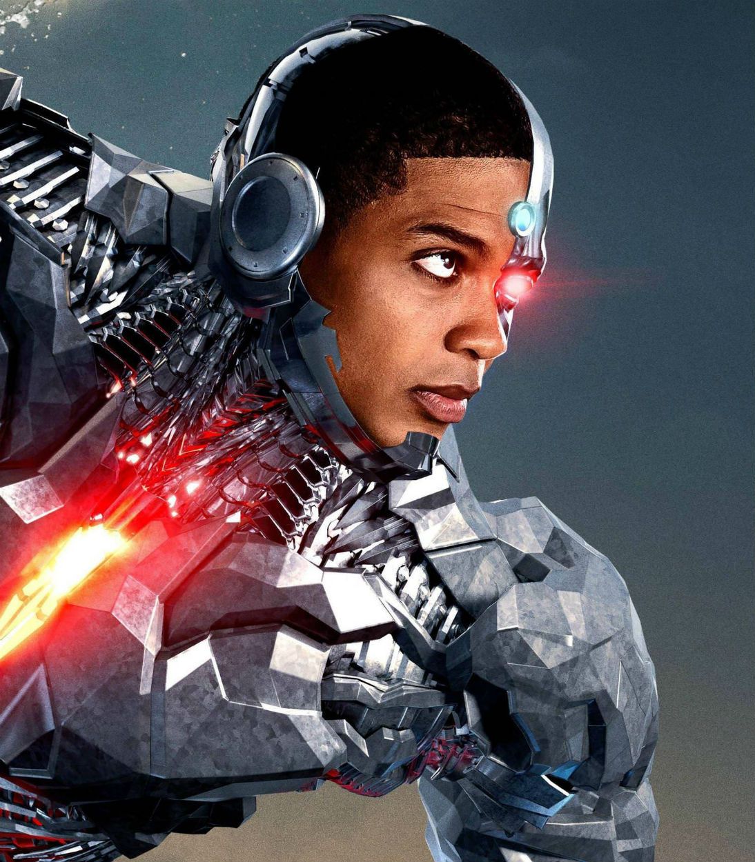 Cyborg Victor Stone Justice League Poster Vertical
