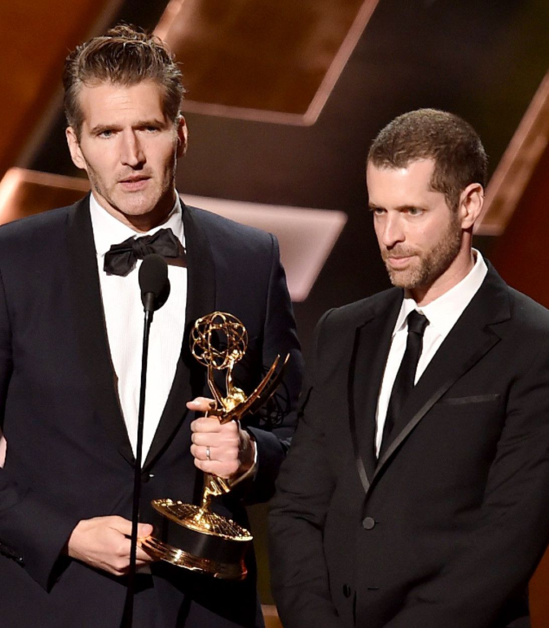 David Benioff and DB Weiss Game of Thrones Vertical