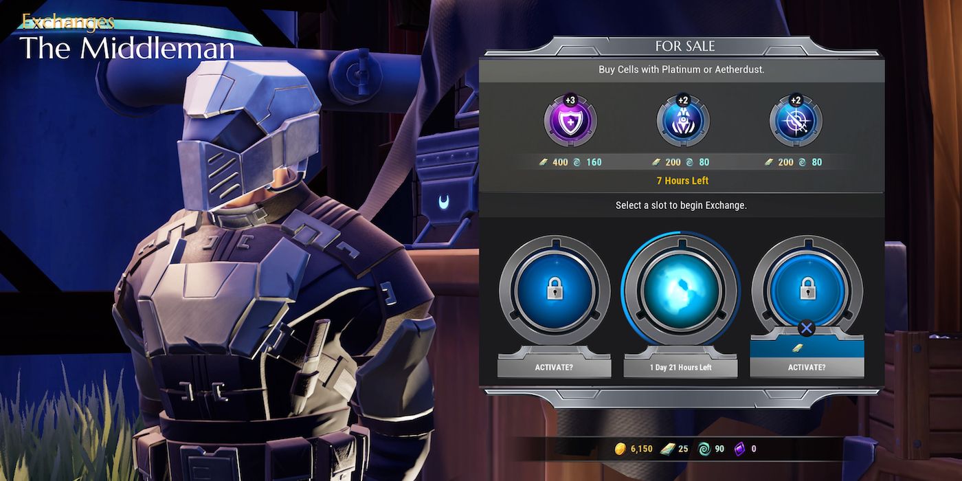 Dauntless Middleman F2P Economy Screenshot