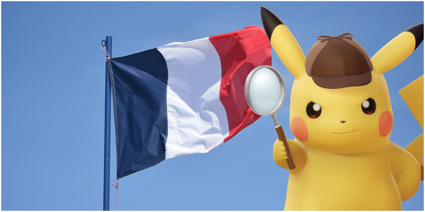 Detective Pikachu French Flag