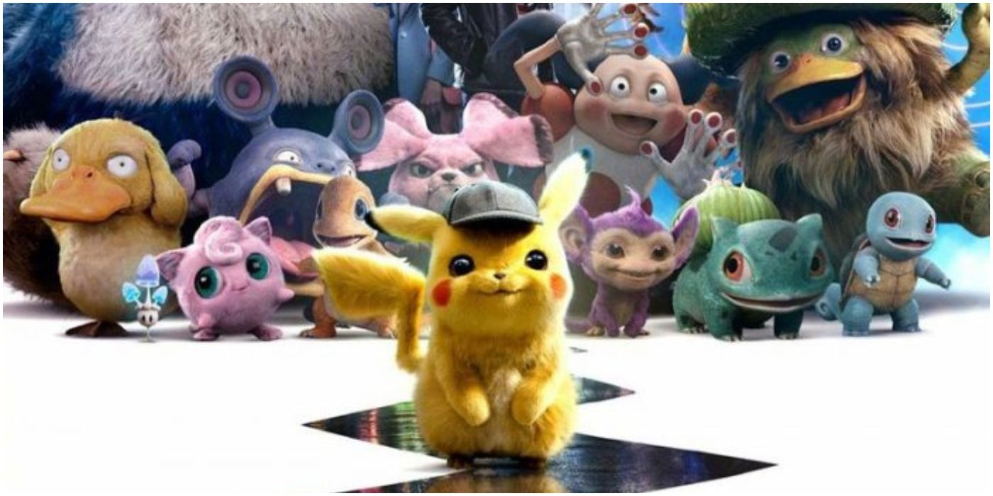 Detective Pikachu and other Pokemon Cover