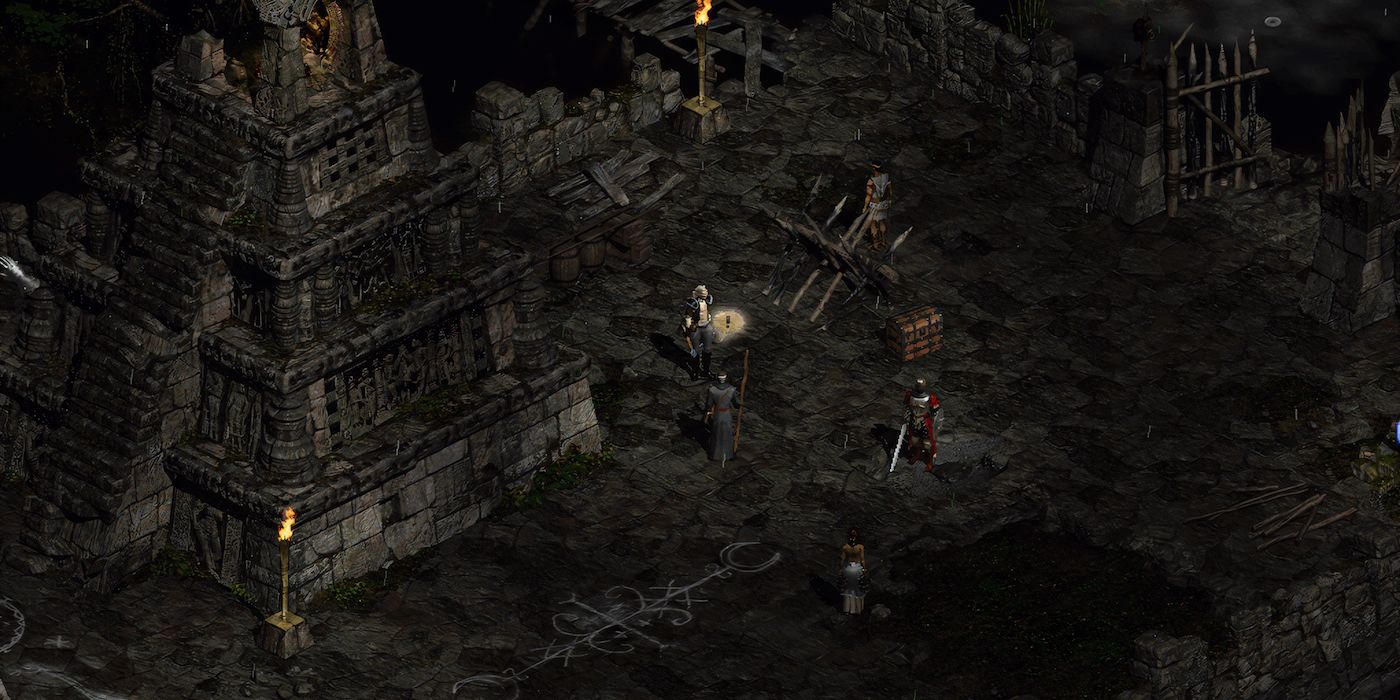 diablo 2 gameplay screen shot