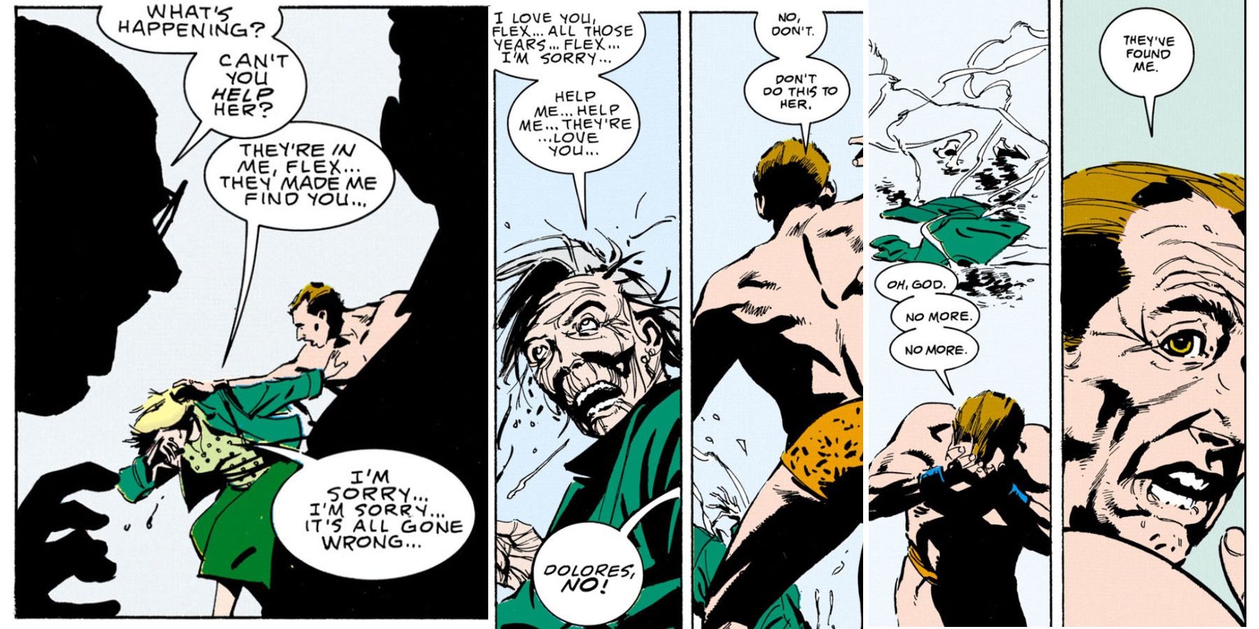 Doom Patrol #43 and the death of Delores Mentallo