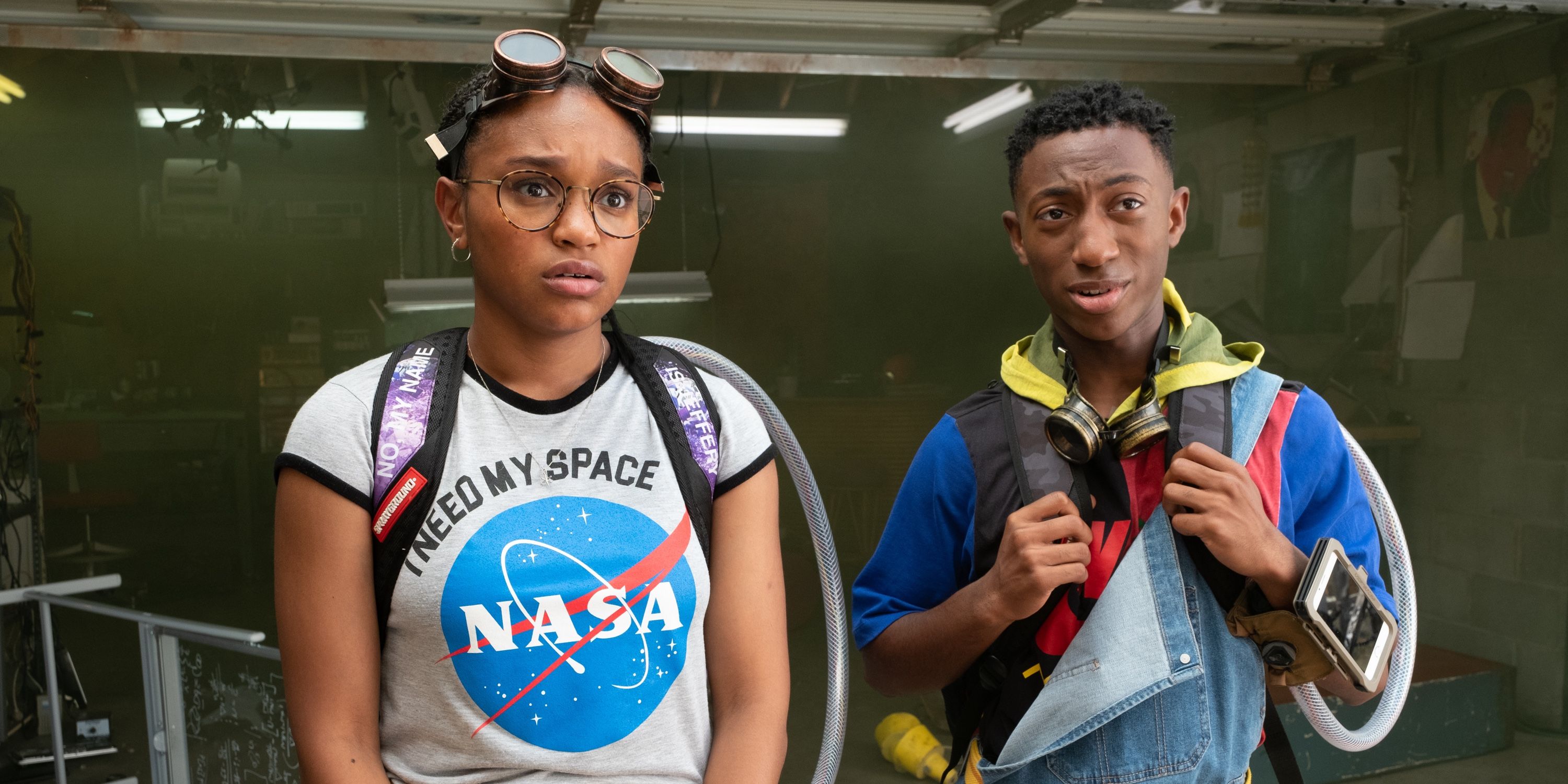 Eden Duncan Smith and Dante Crichlow in See You Yesterday