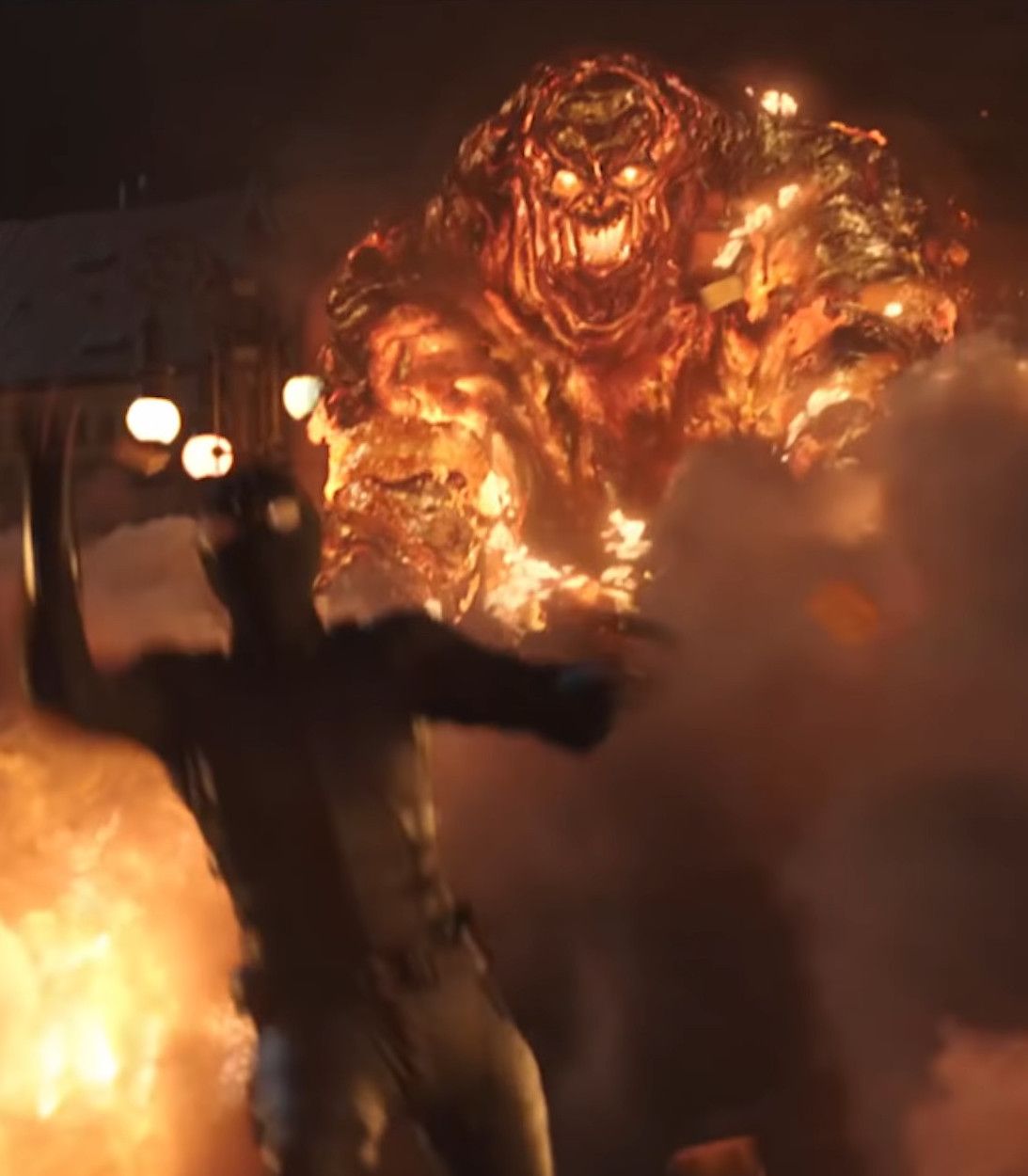 Fire Elemental Attack Spider-Man In Far From Home