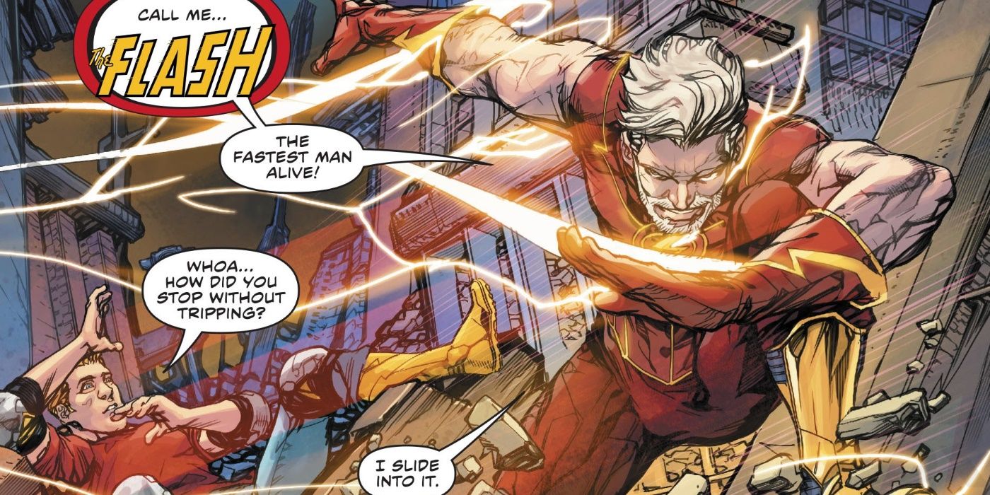 Flash Year One Old Barry Allen