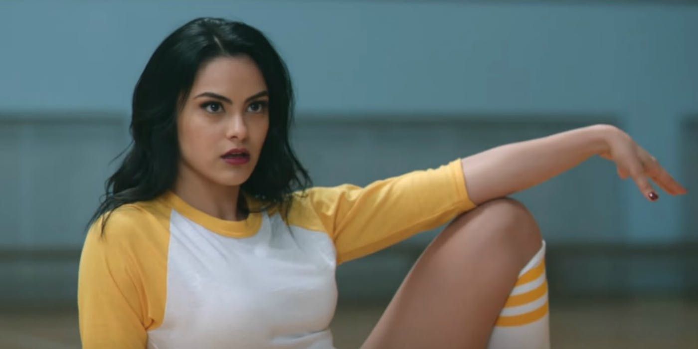 Camila Mendes as Veronica in Riverdale wearing gym clothes