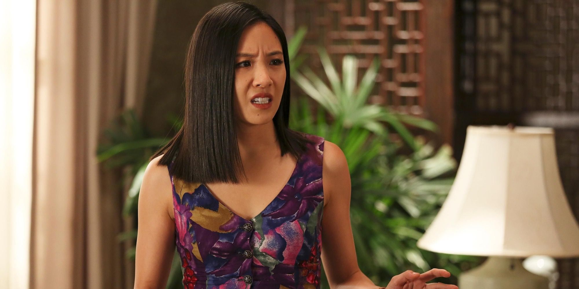 Constance Wu looking annoyed in Fresh Off the Boat