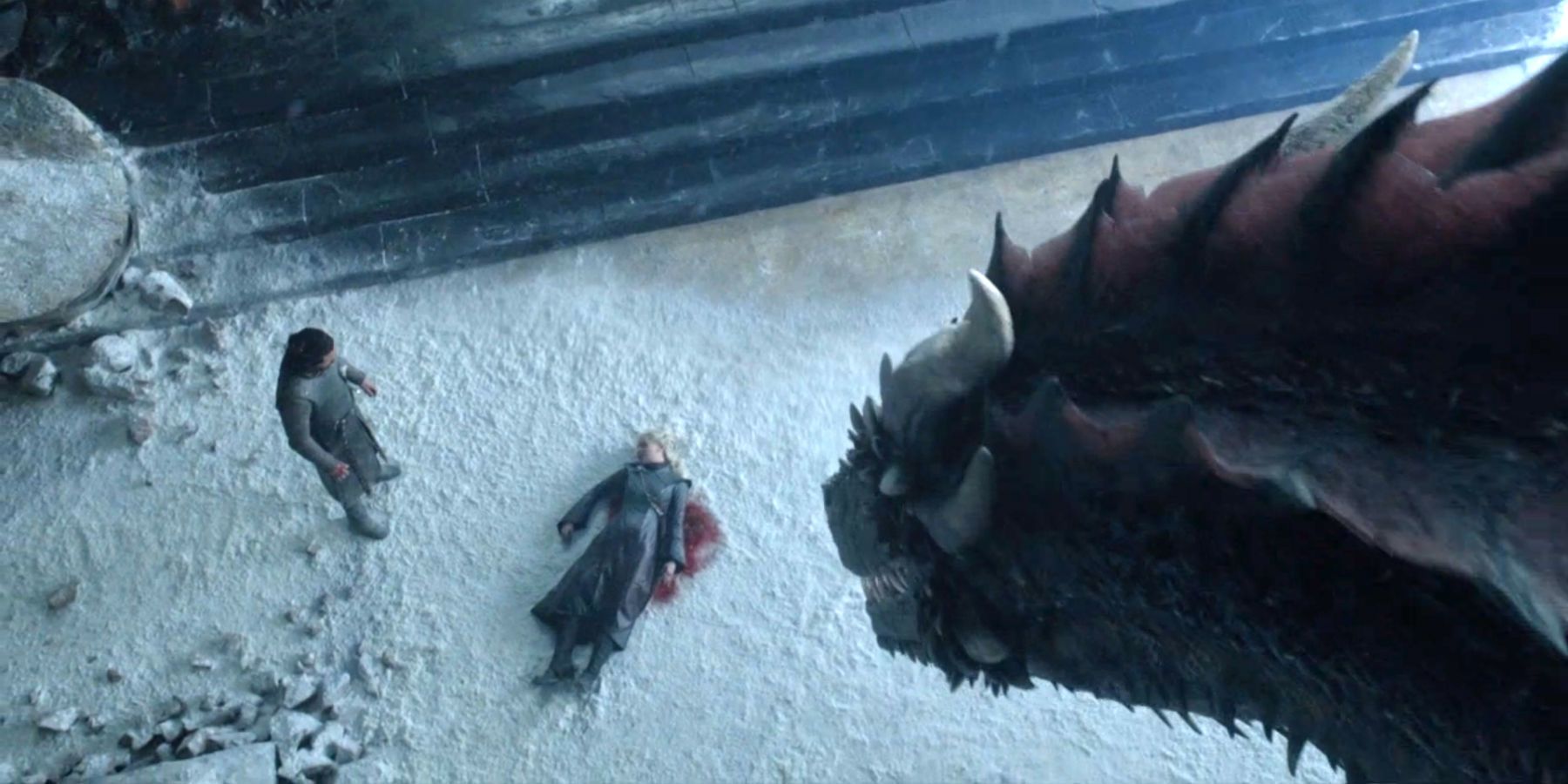 Final Game of Thrones Jon Drogon dan Daenerys