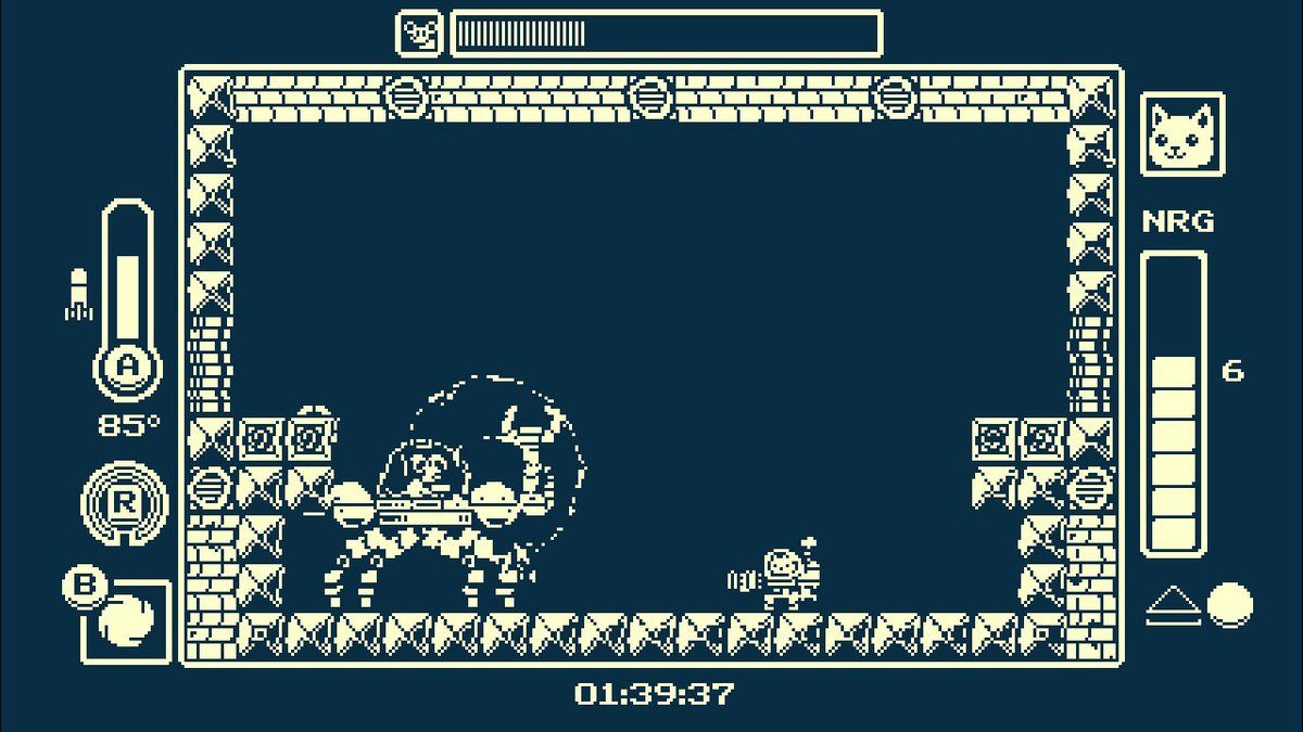 Gato Roboto Review Crab Boss