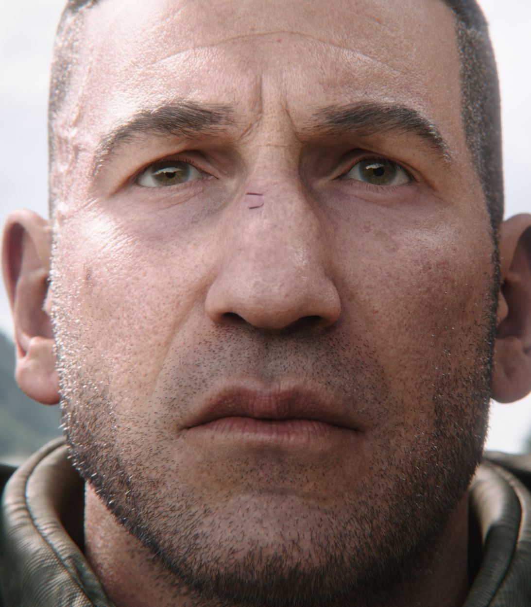 Ghost Recon Breakpoint Jon Bernthal Close Up Vertical