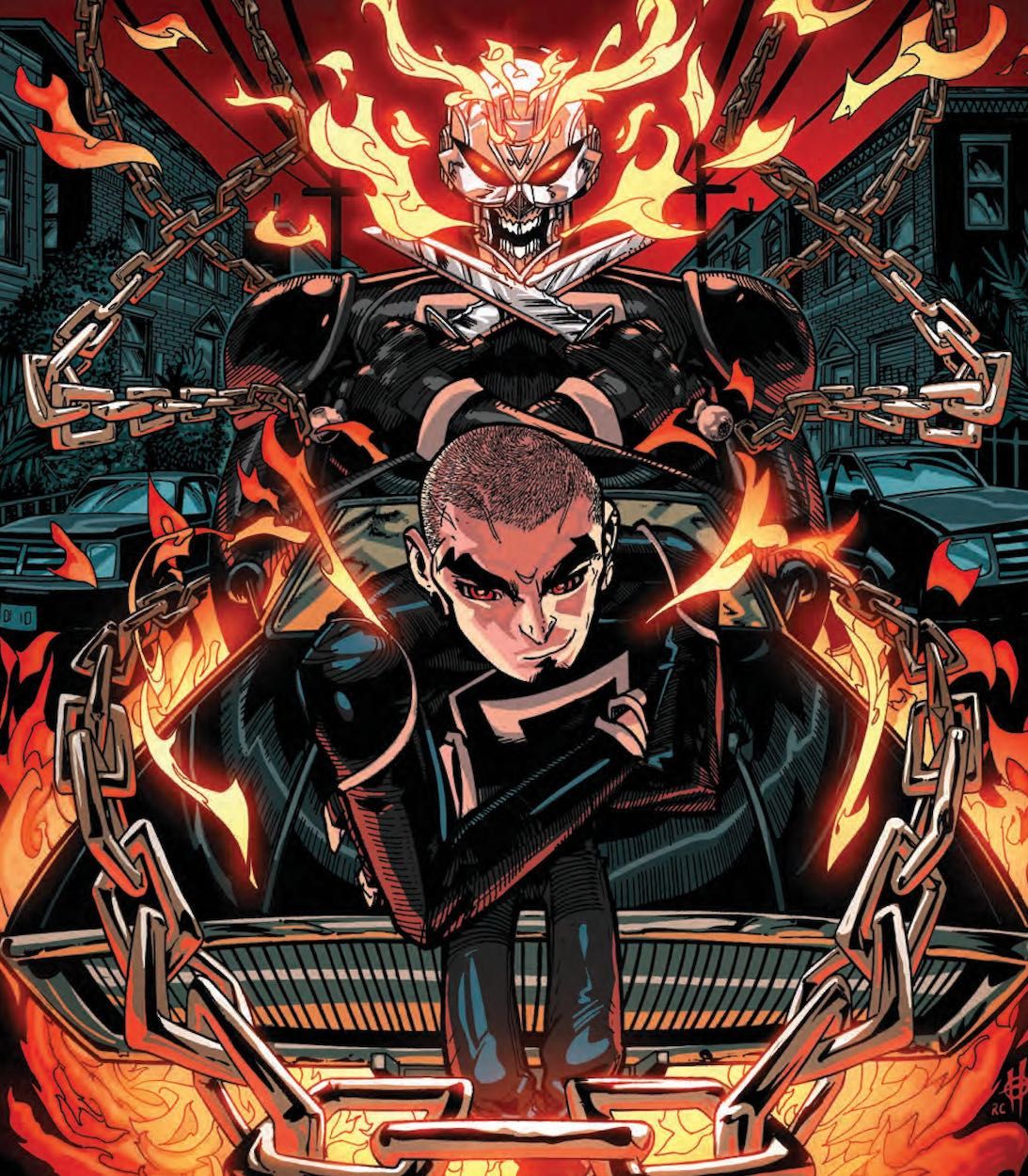 Ghost Rider Marvel Comics Vertical