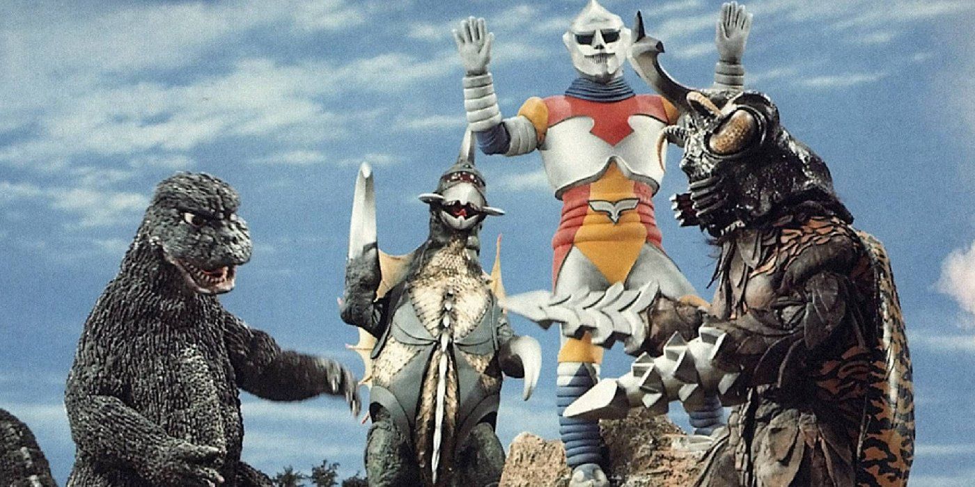 Godzilla Gigan Megalon Jet Jaguar