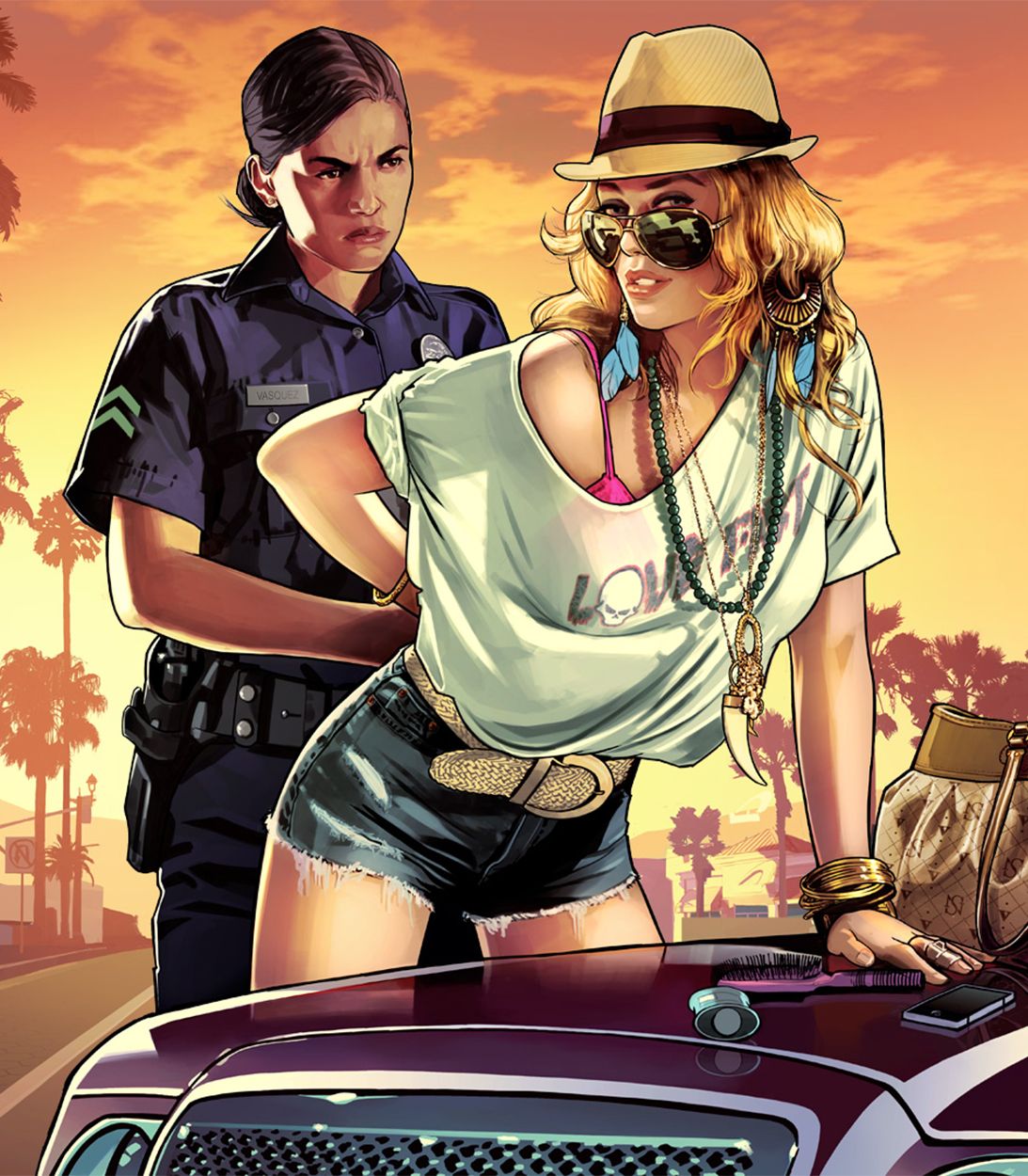 Grand Theft Auto Arrest - Vertical