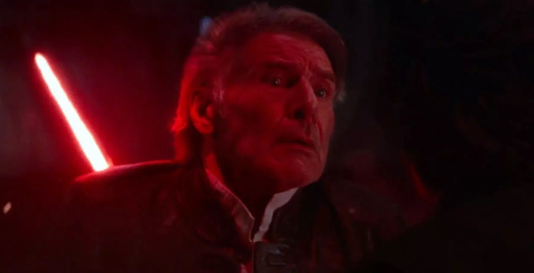 Han Solo gets killed by Ren in Star Wars The Force Awakens