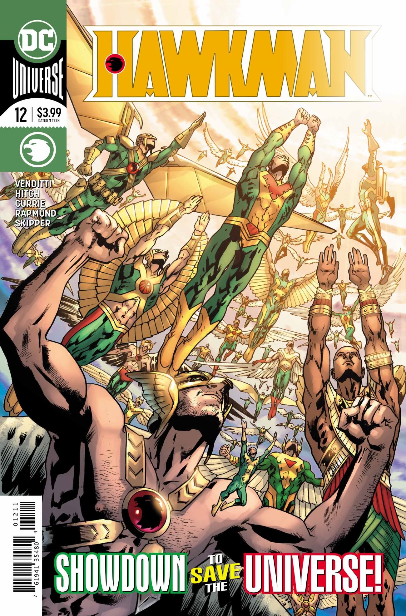 Hawkman Comic 12 Cover