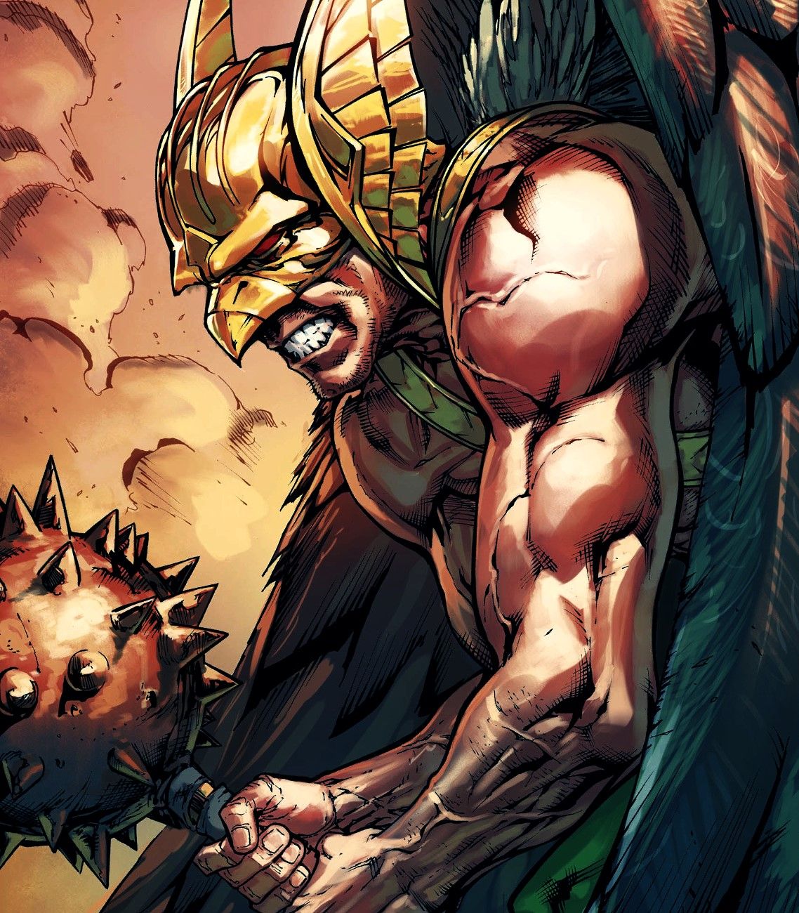 Hawkman Muscles Vertical
