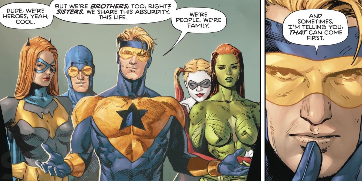 Heroes in Crisis Booster Gold Ending