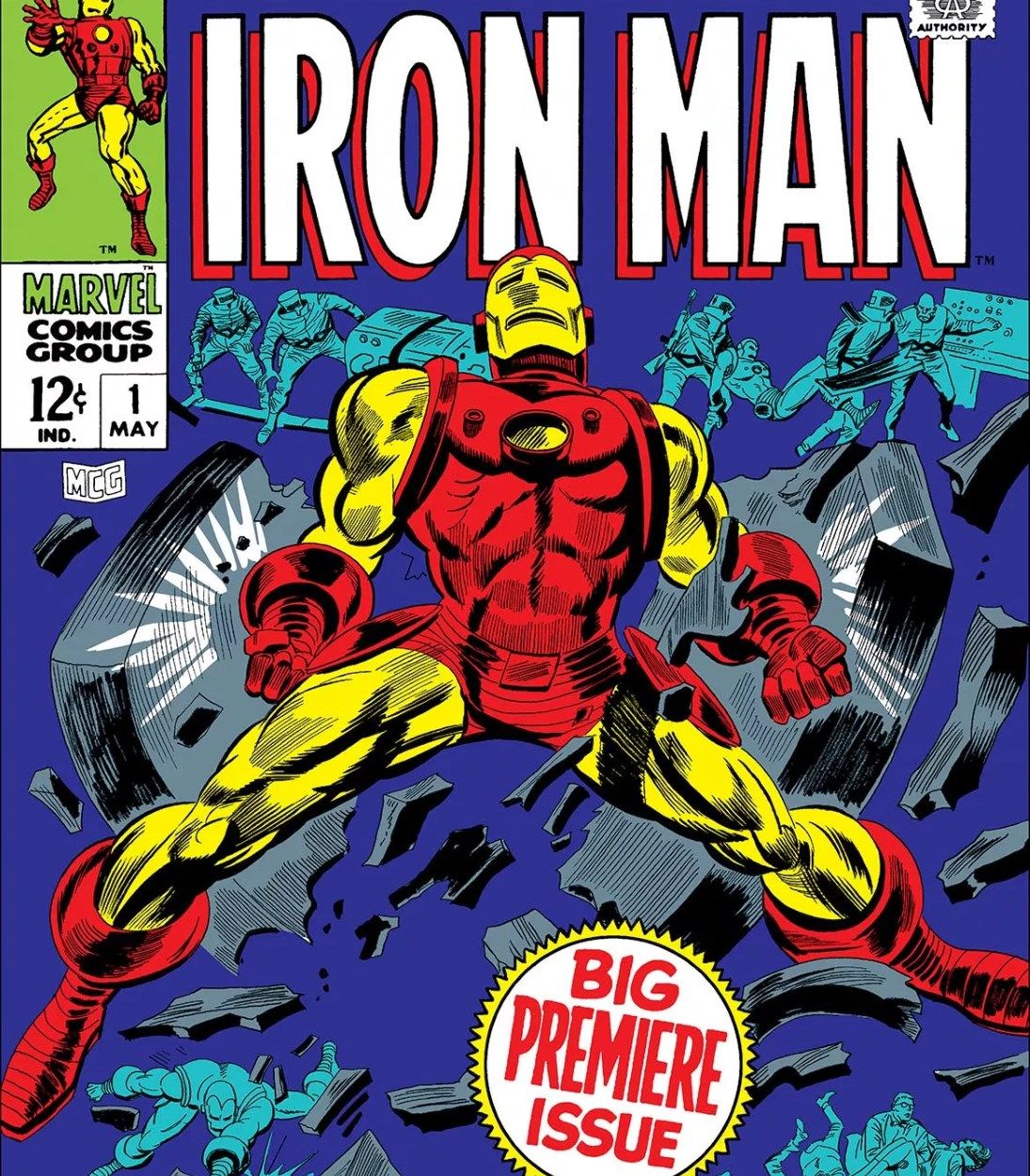 Iron Man First Comic Vertical