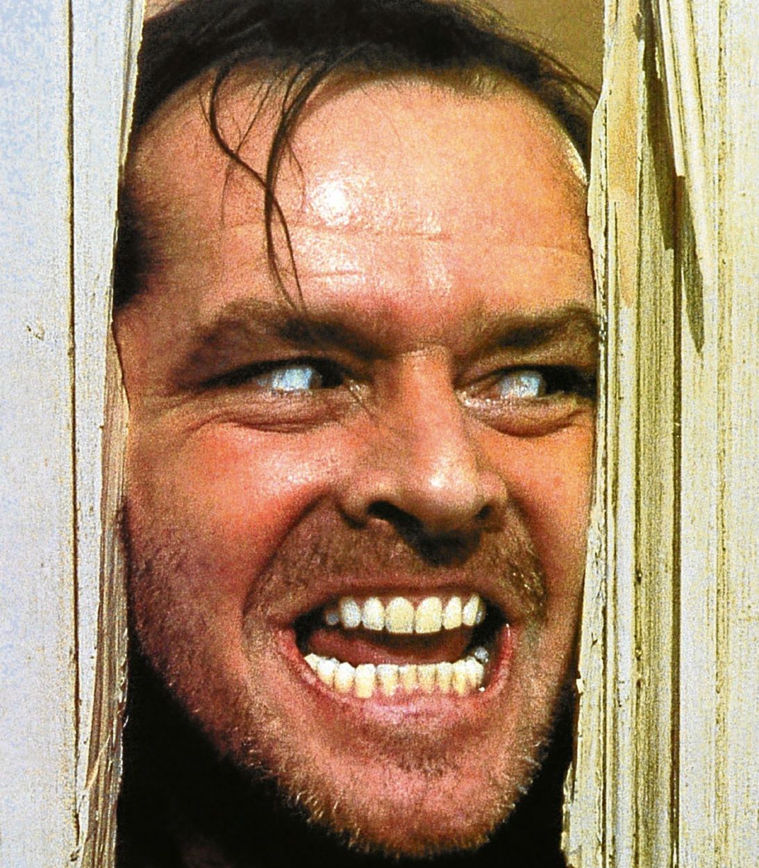 Jack Nicholson in The Shining Vertical