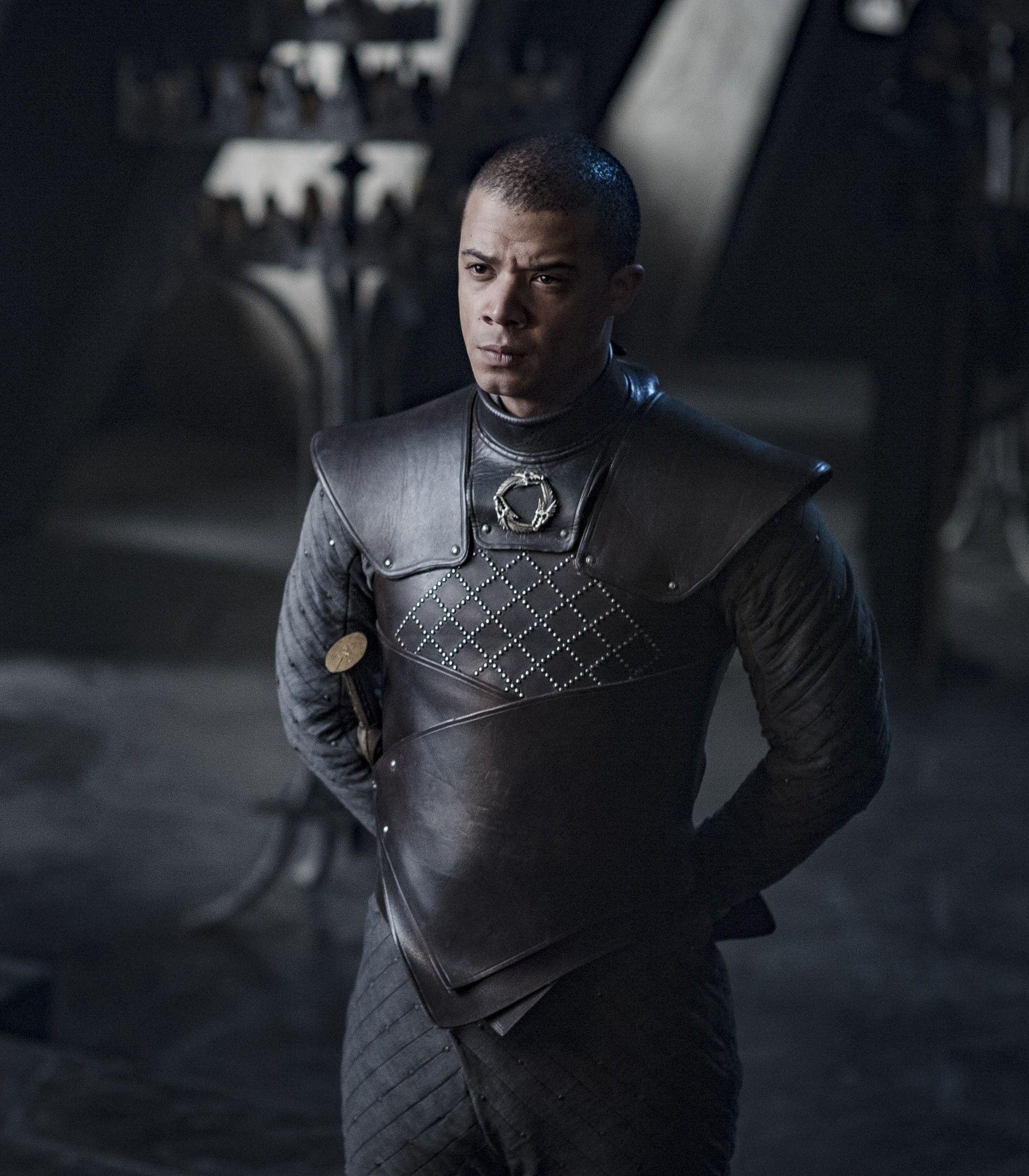 Jacob Anderson as Grey Worm in Game of Thrones Vertical TLDR