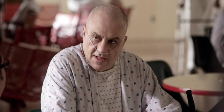 Johnny Sack v nemocnici v Sopranos