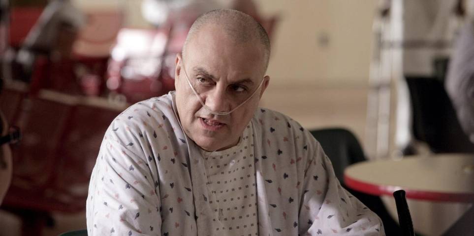 Johnny Sack v nemocnici v Sopranos