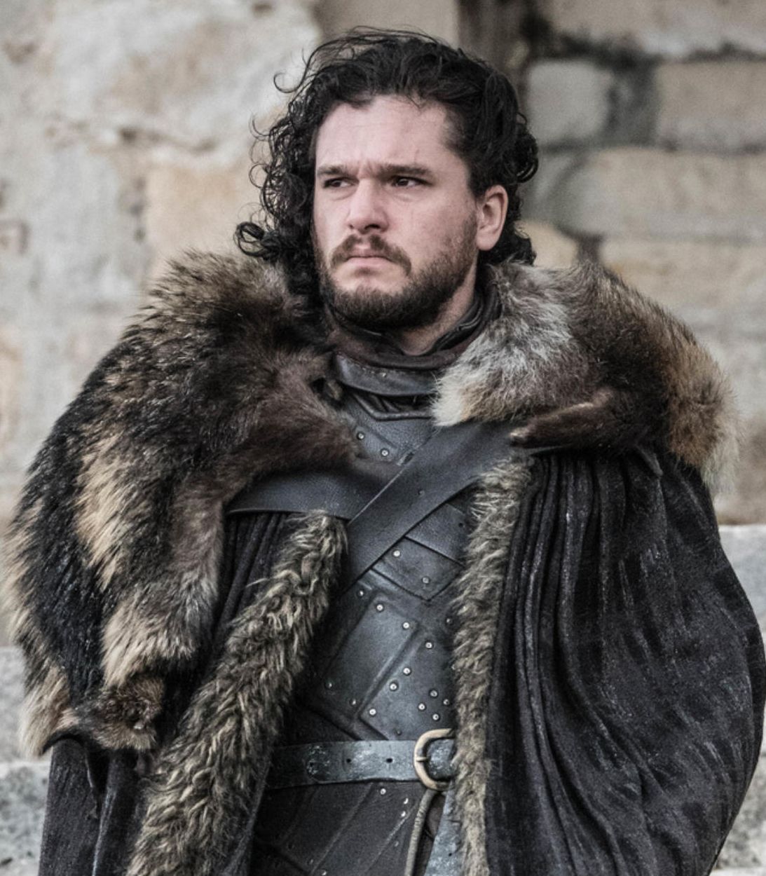 Jon Snow in Game of Thrones Finale Vertical