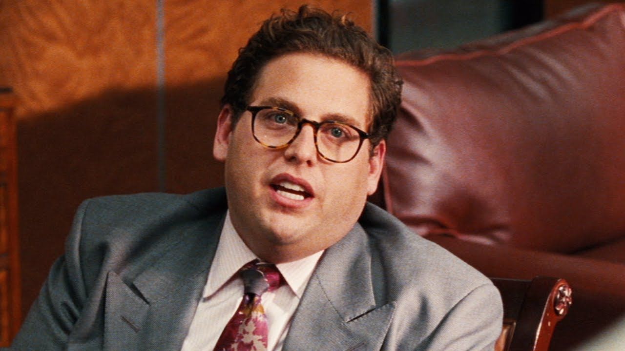 Jonah Hill in The Wolf of Wall Street