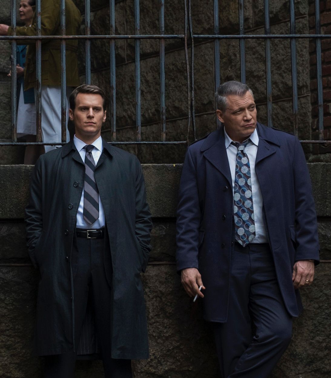 Jonathan Groff and Holt McCallany in Mindhunter Season 1 Netflix Vertical