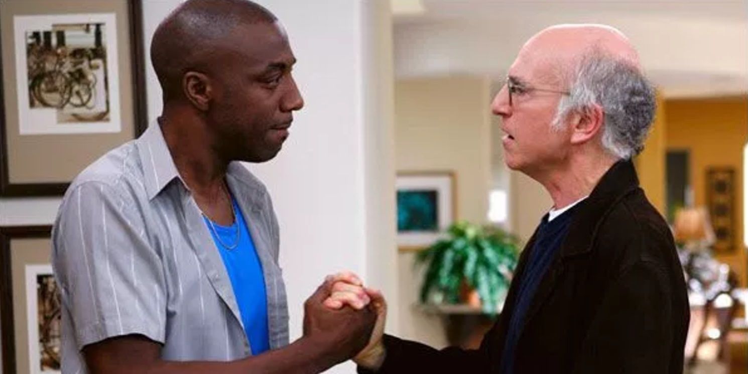 Leon and Larry talking in Curb Your Enthusiasm