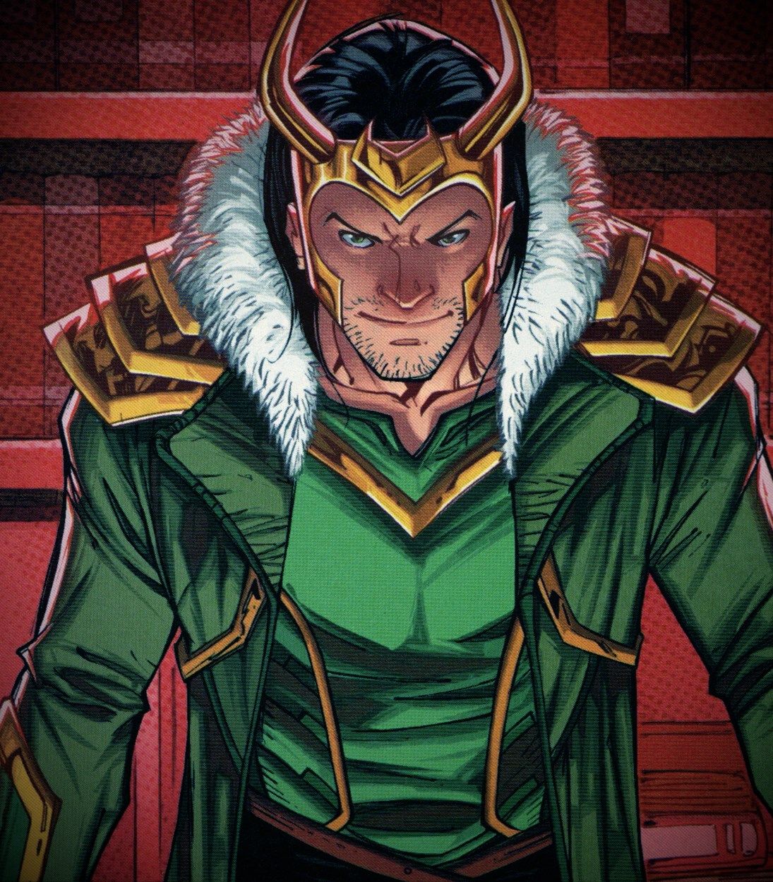 Loki Comic Pose Vertical
